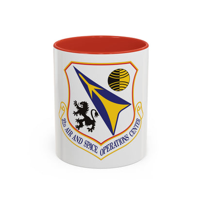 32d Air and Space Operations Center (U.S. Air Force) Accent Coffee Mug