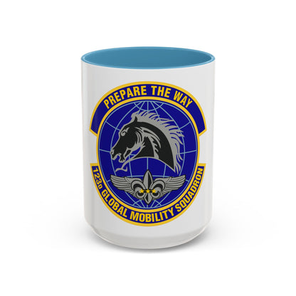 123d Global Mobility Squadron (U.S. Air Force) Accent Coffee Mug