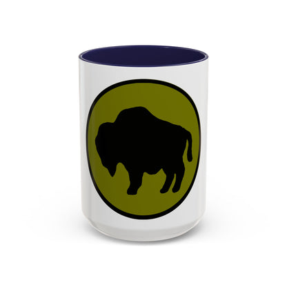 US 92nd Infantry Division (U.S. Army) Accent Coffee Mug