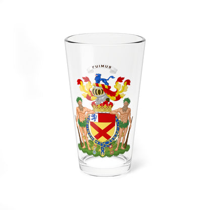Coat of Arms of Victor Bruce 9th Earl of Elgin and 13th Earl of Kincardine (Scotland) (Coat of Arms) Pint Glass 16oz