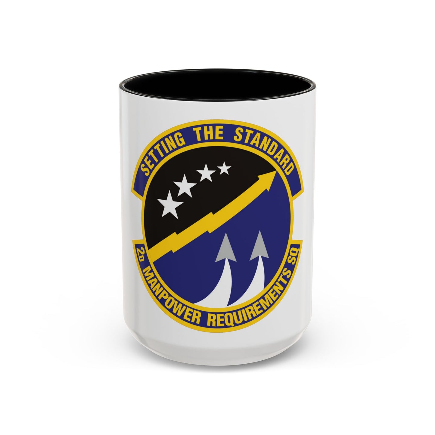 2d Manpower Requirements Squadron (U.S. Air Force) Accent Coffee Mug