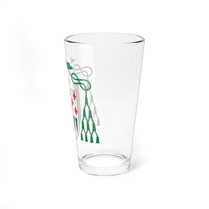 Escudo de Francisco de Perea y Porras (Spain) (Coat of Arms) Pint Glass 16oz