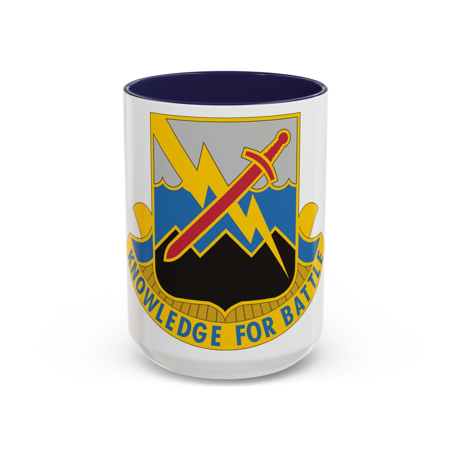 Tasse à café décorative du 102e bataillon du renseignement militaire (armée américaine)