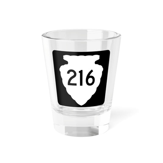 MT-sec-216 (Montana) (Road Sign) Shot Glass 1.5oz