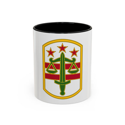 260 Military Police Command 3 (U.S. Army) Accent Coffee Mug