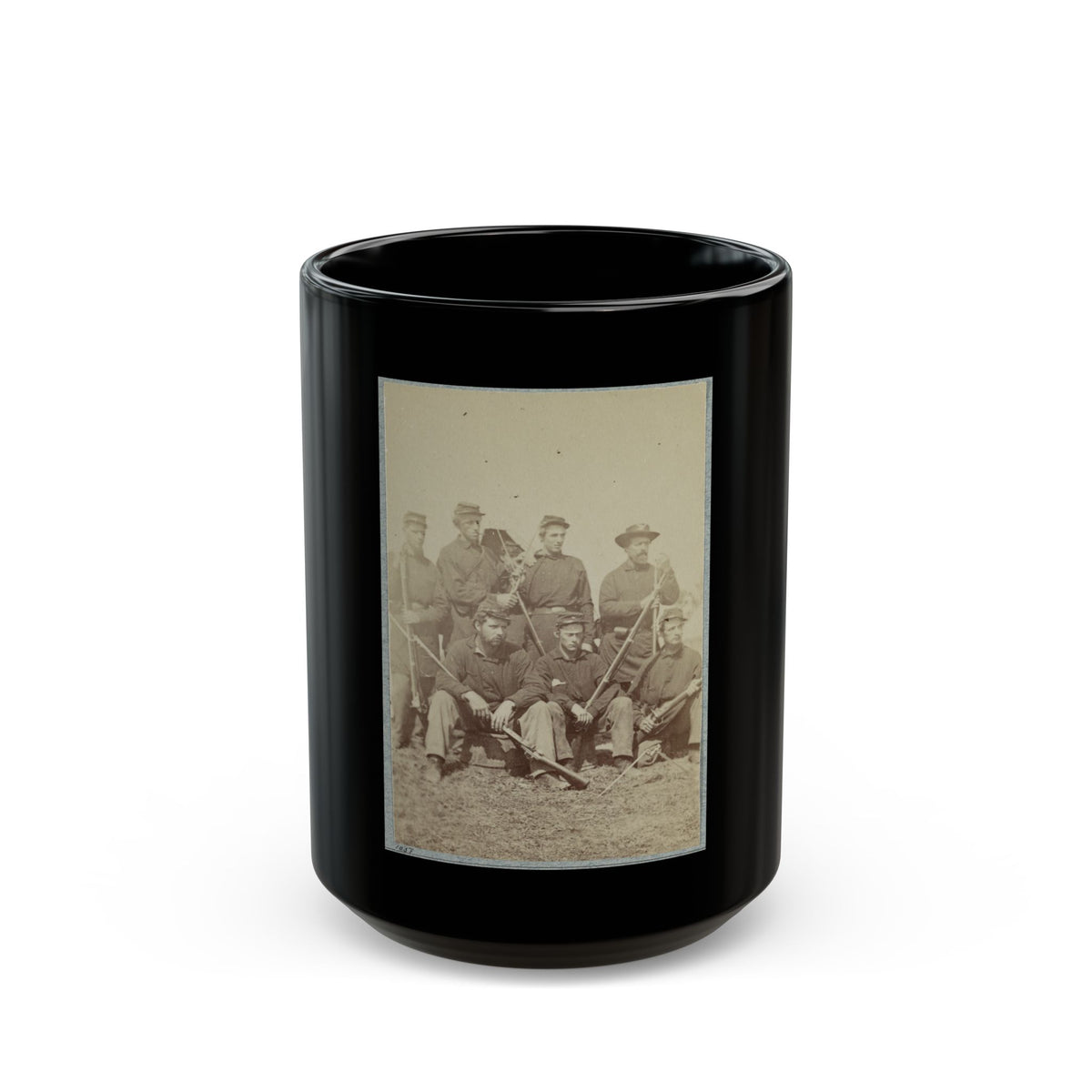 2d Rhode Island Infantry 020 (U.S. Civil War) Black Coffee Mug