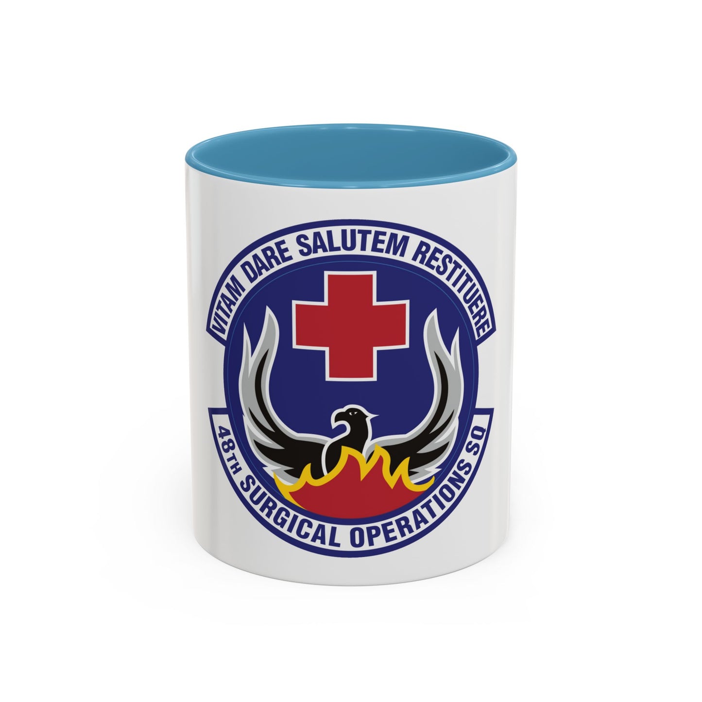 48th Surgical Operations Squadron (U.S. Air Force) Accent Coffee Mug