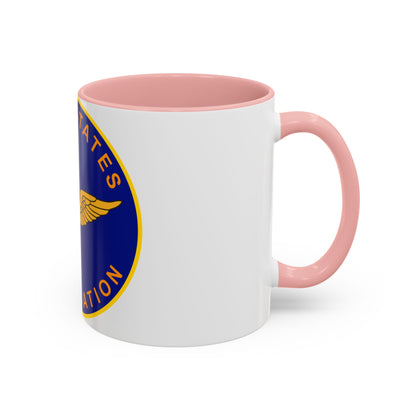 United States Aviation Branch (U.S. Army) Accent Coffee Mug