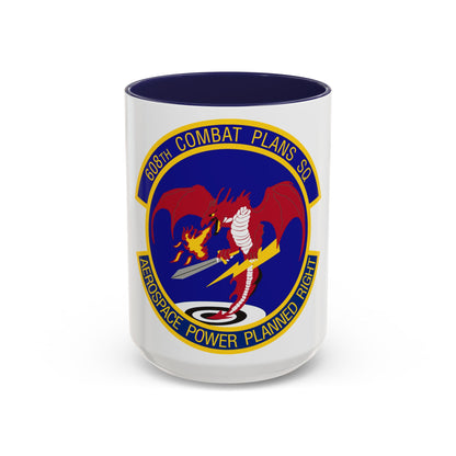 608th Combat Plans Squadron (U.S. Air Force) Accent Coffee Mug