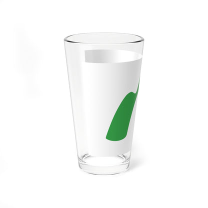Flag of Kameyama Mie (Japan) Pint Glass 16oz