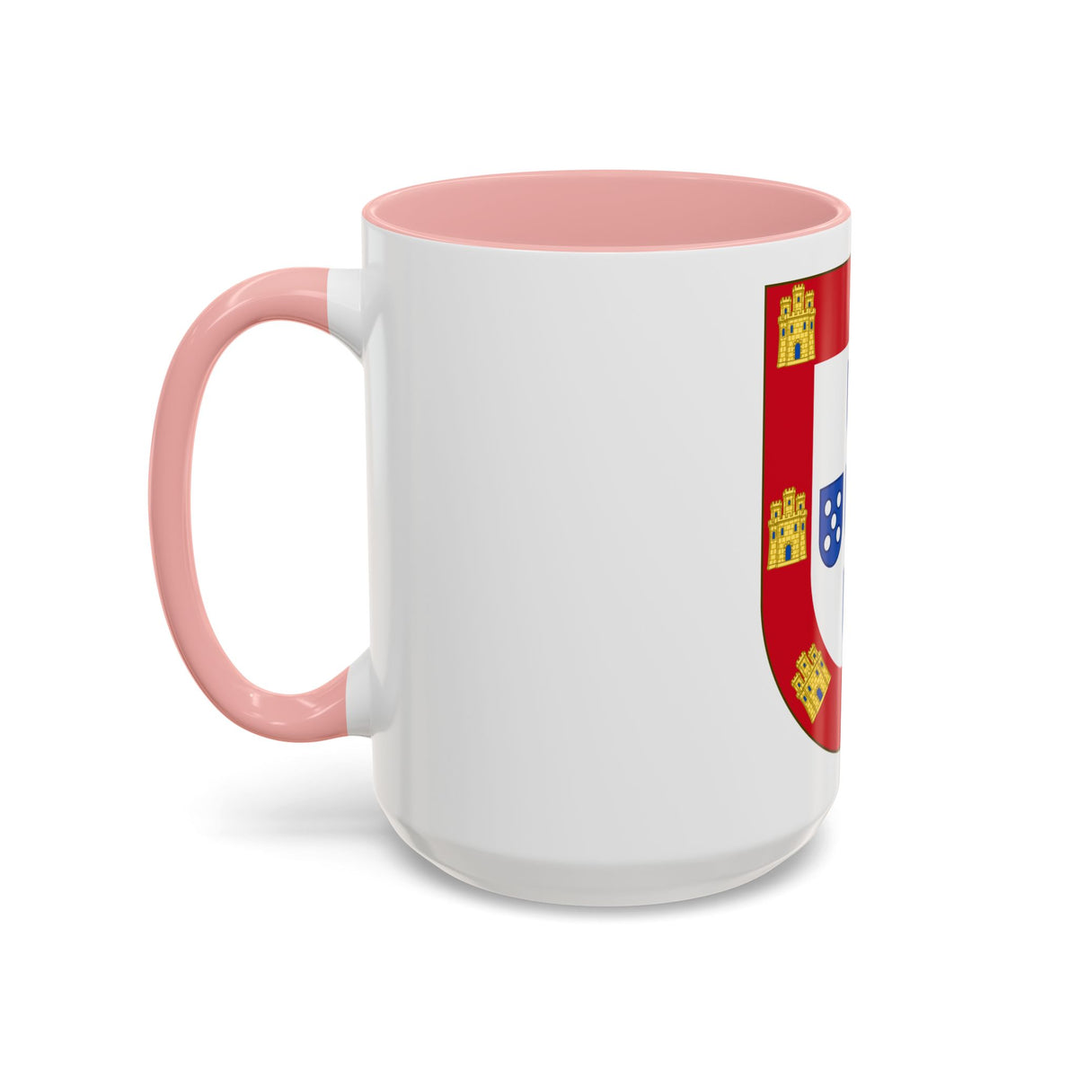 Royal Arms of Portugal - Accent Coffee Mug