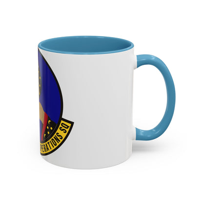 92 Maintenance Operations Squadron AMC (U.S. Air Force) Accent Coffee Mug