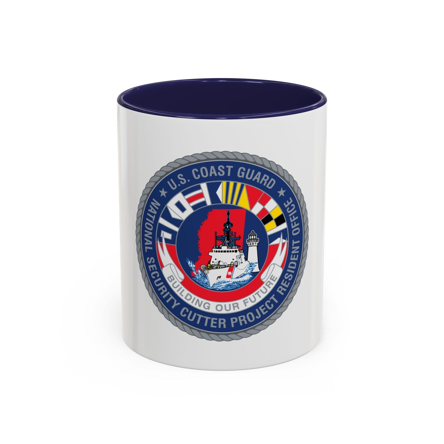 USCG NSCPRO (U.S. Coast Guard) Accent Coffee Mug