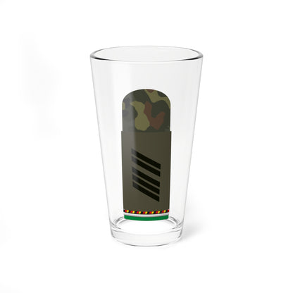 HA OS5 16 Oberstabsgefreiter ROA PzGren R (Military Rank) Pint Glass 16oz