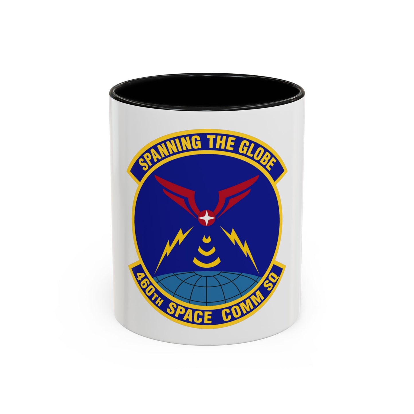 460th Space Communications Squadron (U.S. Air Force) Accent Coffee Mug