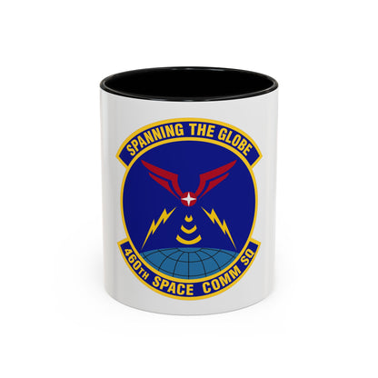 460th Space Communications Squadron (U.S. Air Force) Accent Coffee Mug