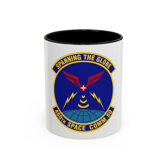 460th Space Communications Squadron (U.S. Air Force) Accent Coffee Mug