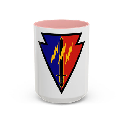 219th Battlefield Surveillance Brigade (U.S. Army) Accent Coffee Mug