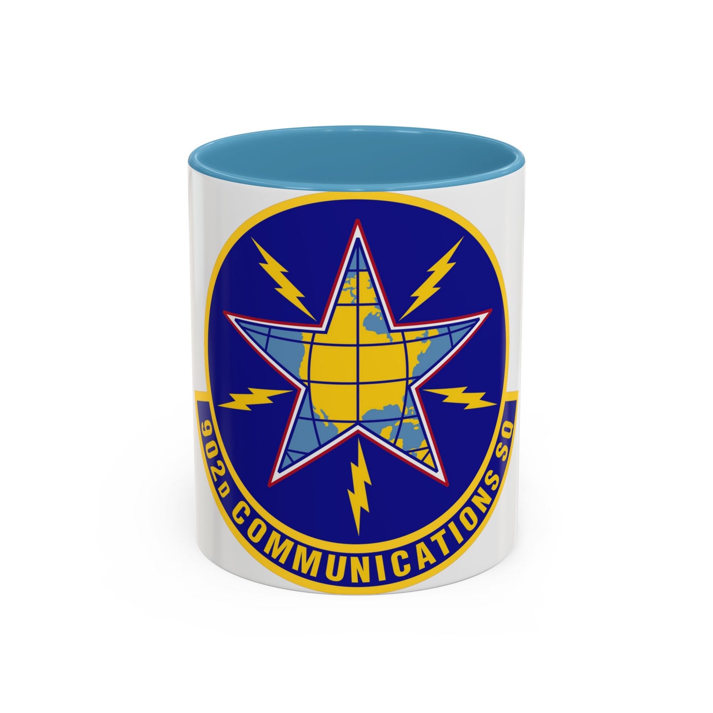 902d Communications Squadron (U.S. Air Force) Accent Coffee Mug