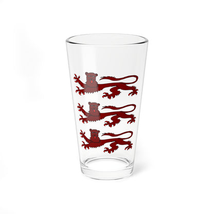 War Flag of Wales 1185-1282 (United Kingdom) Pint Glass 16oz