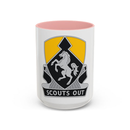 153 Cavalry Regiment (U.S. Army) Accent Coffee Mug