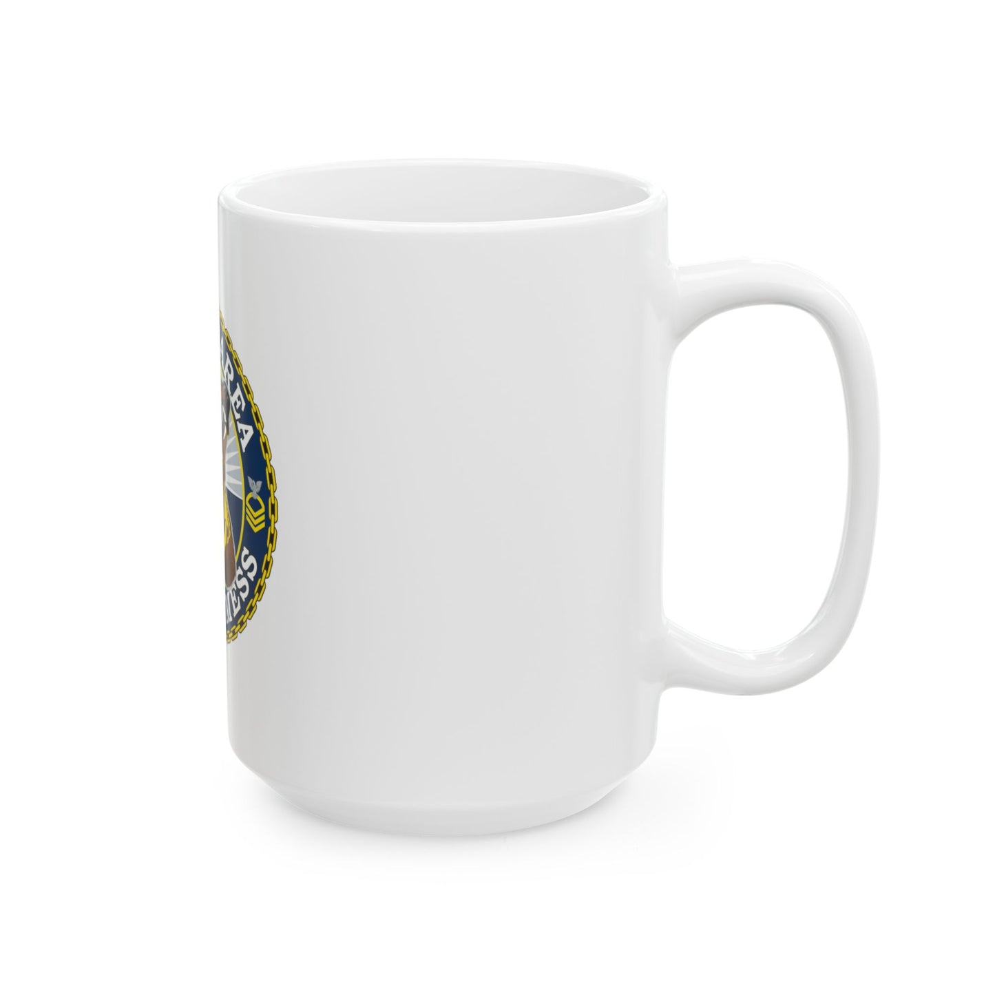 Juneau Area Chief Mess (U.S. Coast Guard) White Coffee Mug