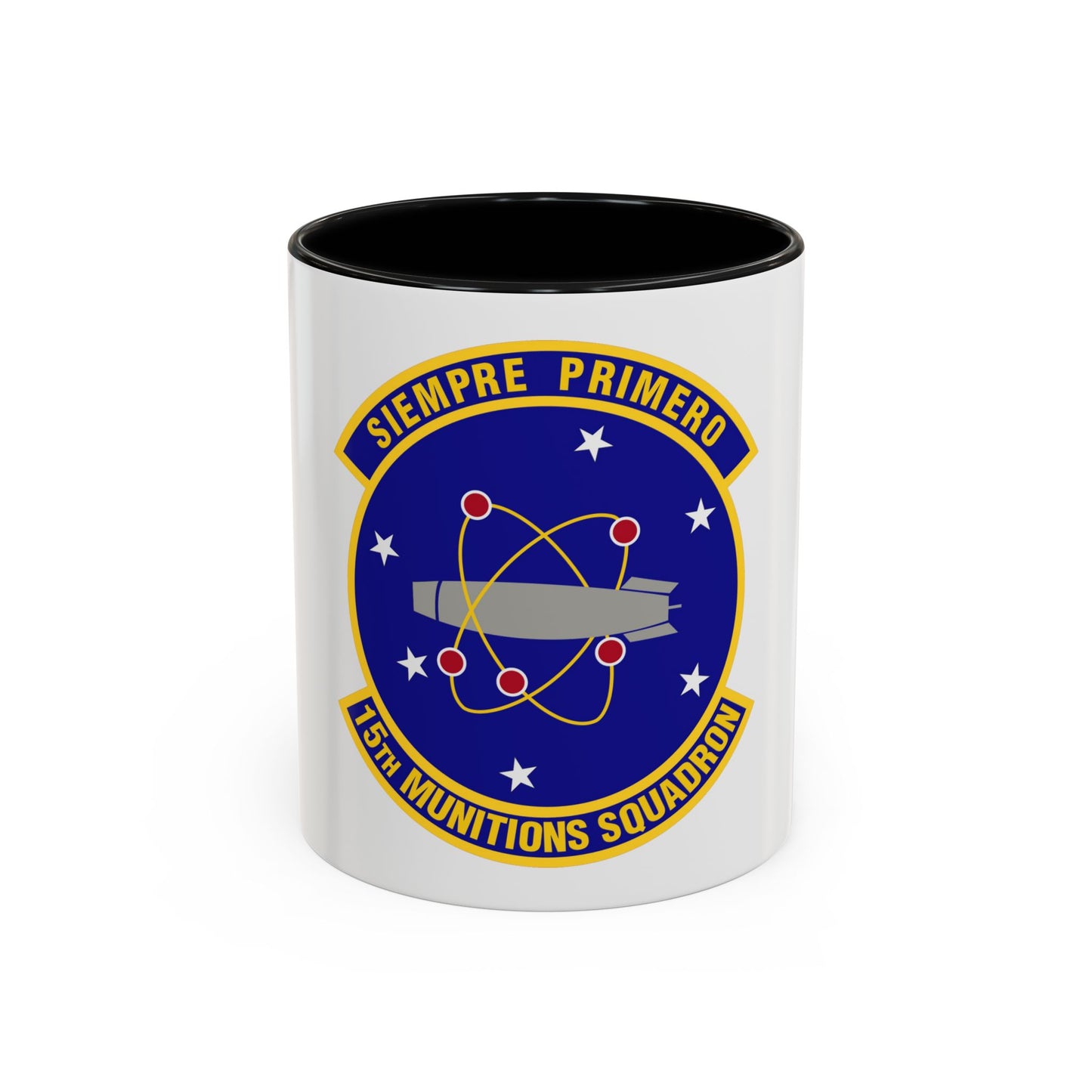 15th Munitions Squadron (U.S. Air Force) Accent Coffee Mug
