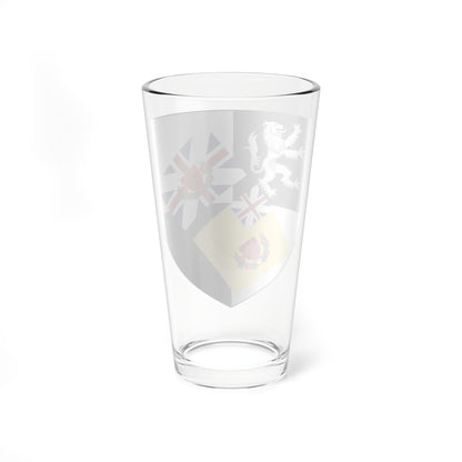 Earl of Strafford COA (England) (Coat of Arms) Pint Glass 16oz