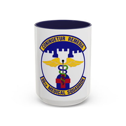 86 Medical Squadron USAFE (U.S. Air Force) Accent Coffee Mug