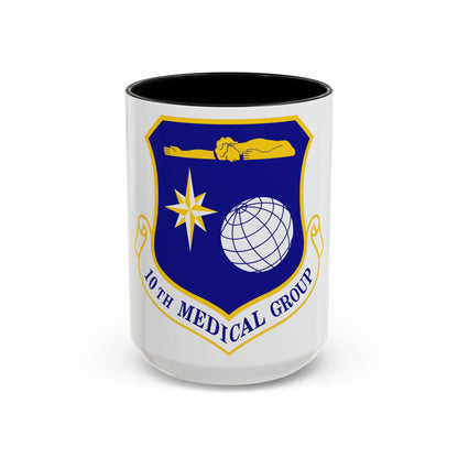 10th Medical Group (U.S. Air Force) Accent Coffee Mug