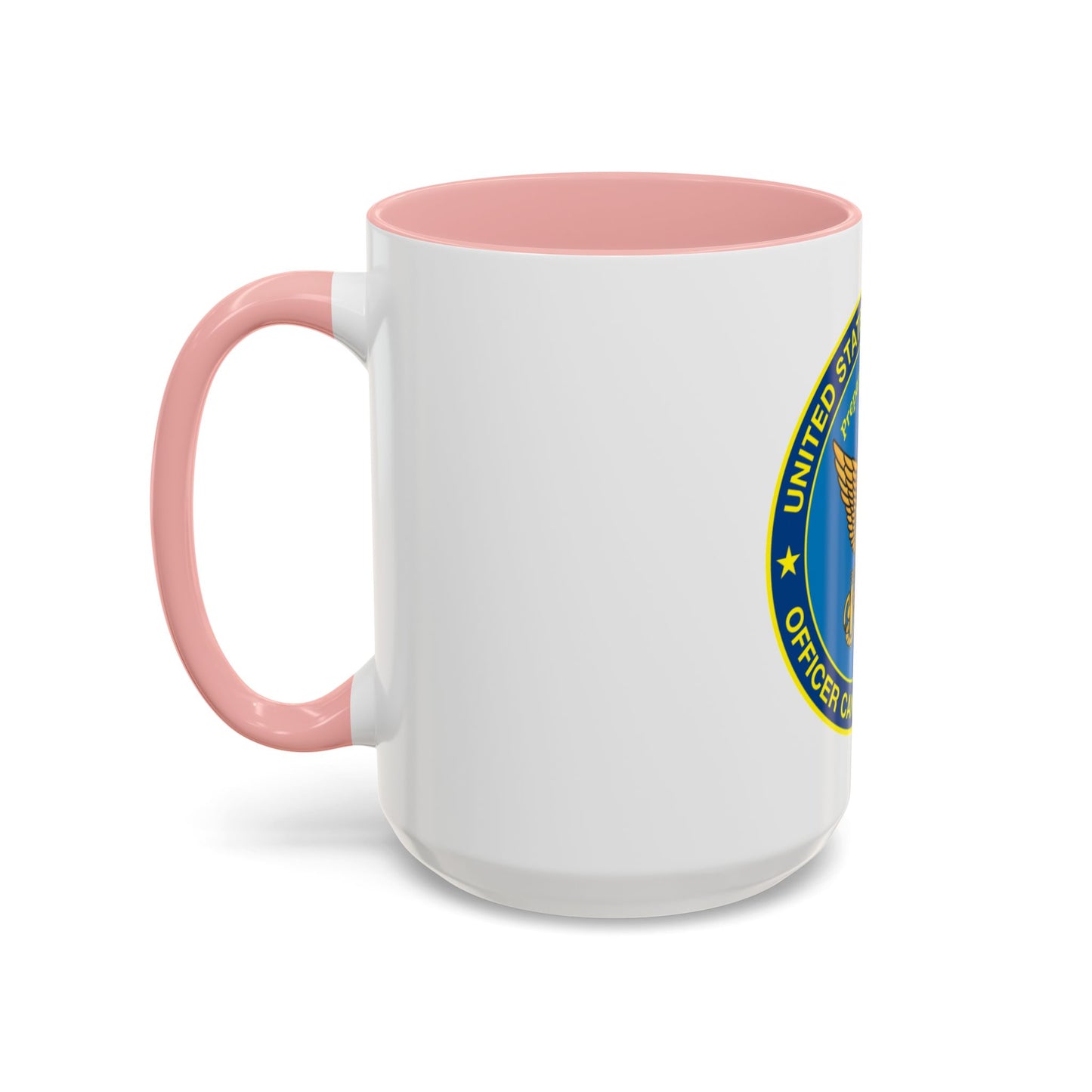 USCG Officer Candidate School (U.S. Coast Guard) Accent Coffee Mug
