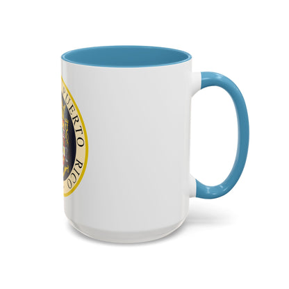 Seal of the Governor of Puerto Rico - Accent Coffee Mug