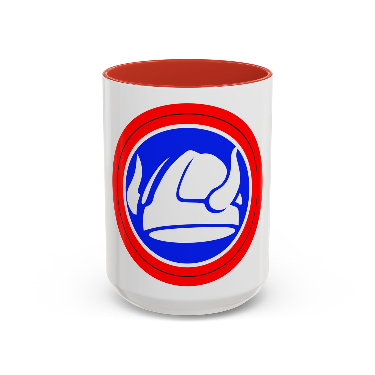47th Division Shoulder Patch (U.S. Army) Accent Coffee Mug