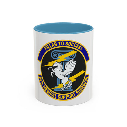 633d Medical Support Squadron (U.S. Air Force) Accent Coffee Mug