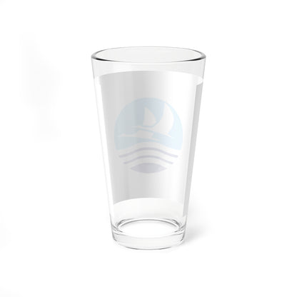 Flag of Izumi Kagoshima (Japan) Pint Glass 16oz