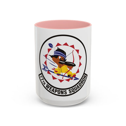 77th Weapons Squadron (U.S. Air Force) Accent Coffee Mug