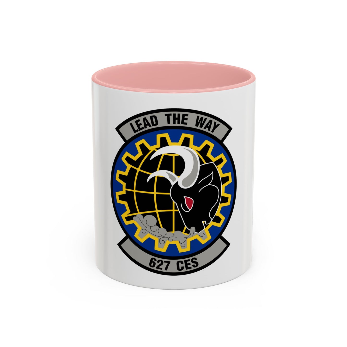 627 Civil Engineer Squadron AMC (U.S. Air Force) Accent Coffee Mug