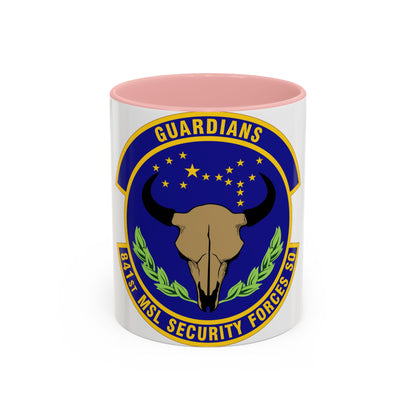 841 Missile Security Forces Squadron AFGSC (U.S. Air Force) Accent Coffee Mug