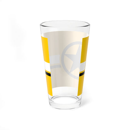 Flag of Dodge City Kansas (United States) Pint Glass 16oz