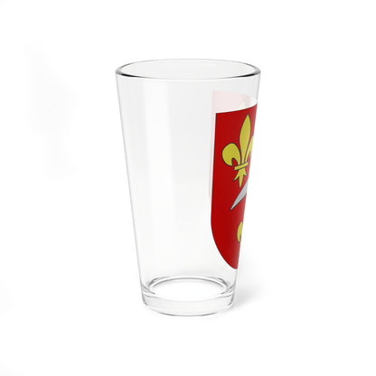 Escudo de Jordão (Portugal) (Coat of Arms) Pint Glass 16oz