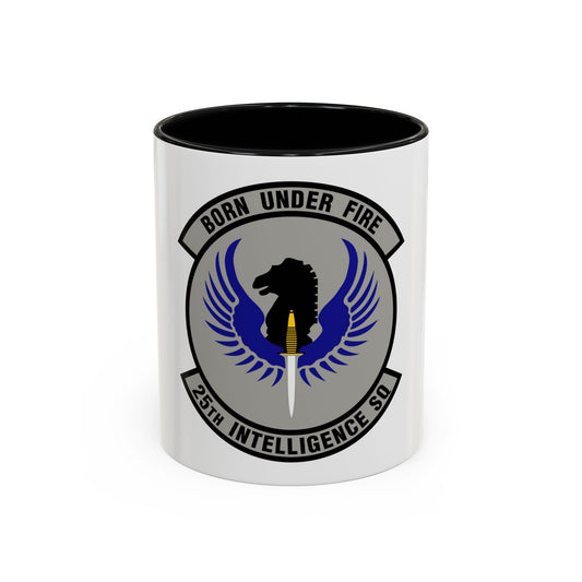 25 Intelligence Squadron AFISRA (U.S. Air Force) Accent Coffee Mug