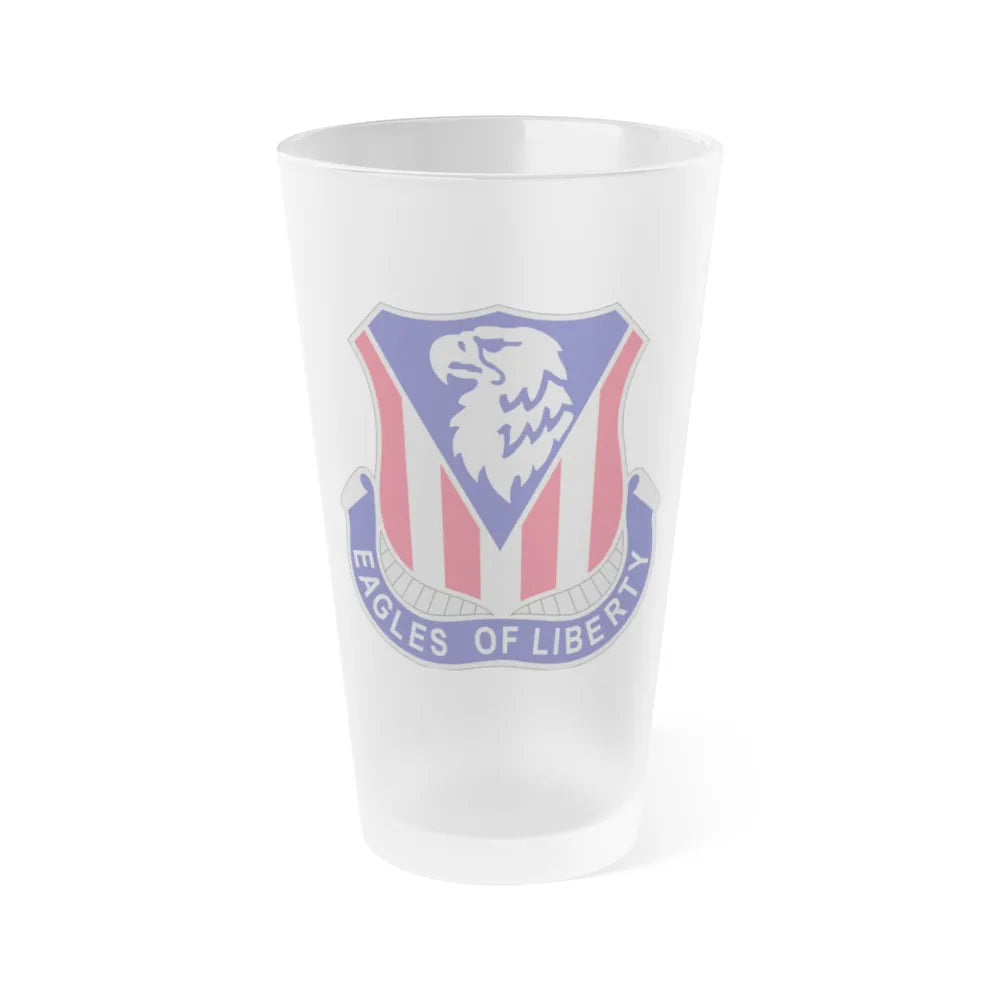 114th Aviation Regiment (U.S. Army) Frosted Pint Glass 16oz-Go Mug Yourself