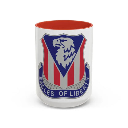 114th Aviation Regiment (U.S. Army) Accent Coffee Mug 15oz Red - Go Mug Yourself