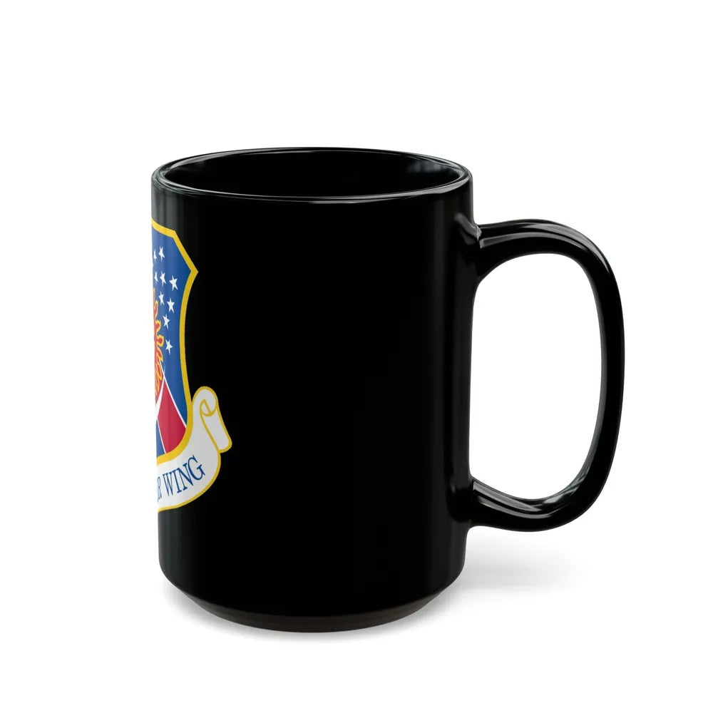 114th Fighter Wing (U.S. Air Force) Black Coffee Mug-Go Mug Yourself