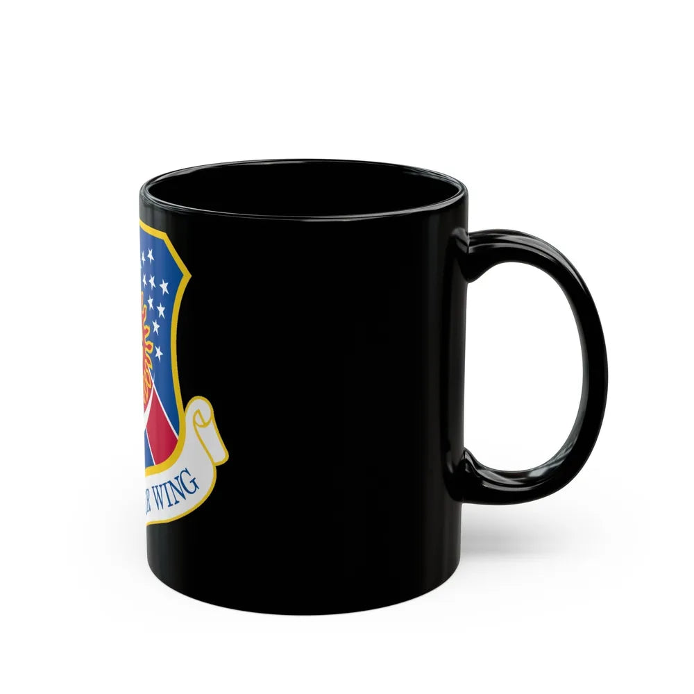 114th Fighter Wing (U.S. Air Force) Black Coffee Mug-Go Mug Yourself