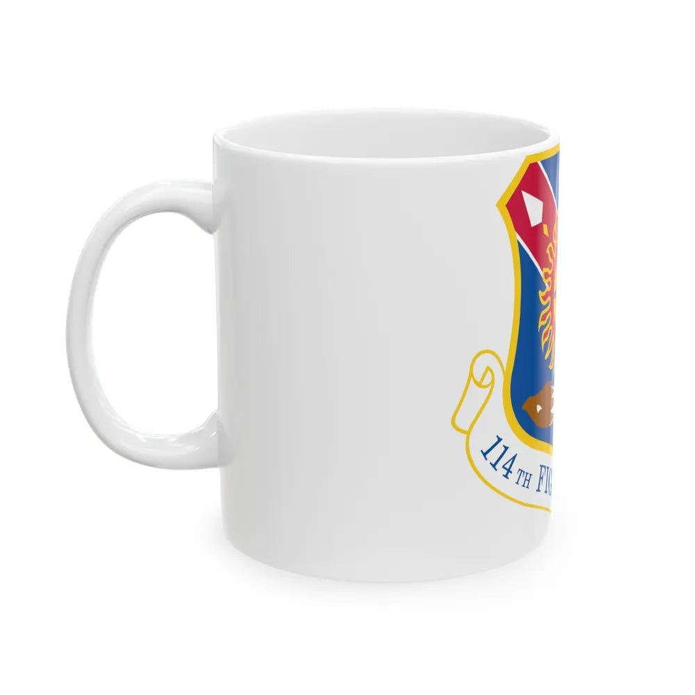 114th Fighter Wing (U.S. Air Force) White Coffee Mug-Go Mug Yourself