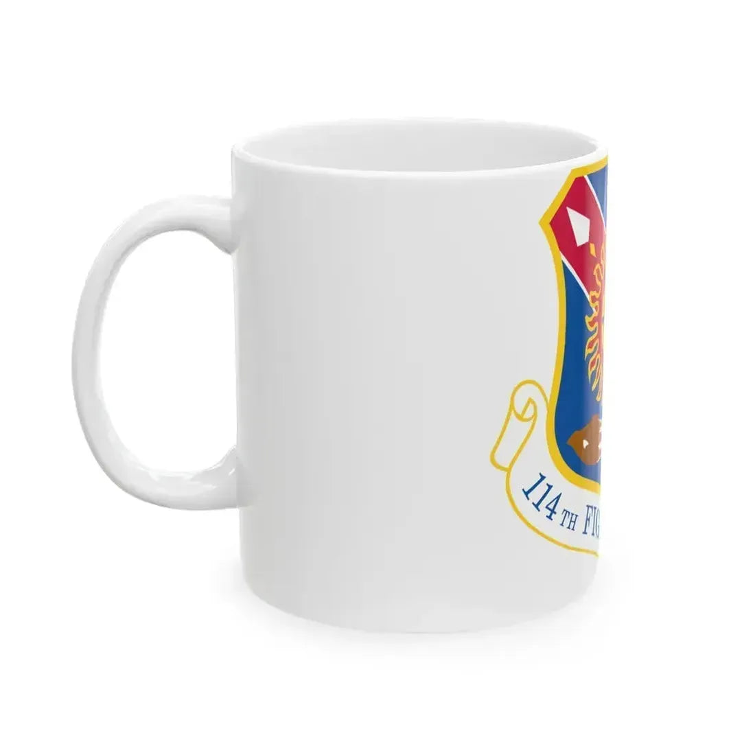 114th Fighter Wing (U.S. Air Force) White Coffee Mug - Go Mug Yourself