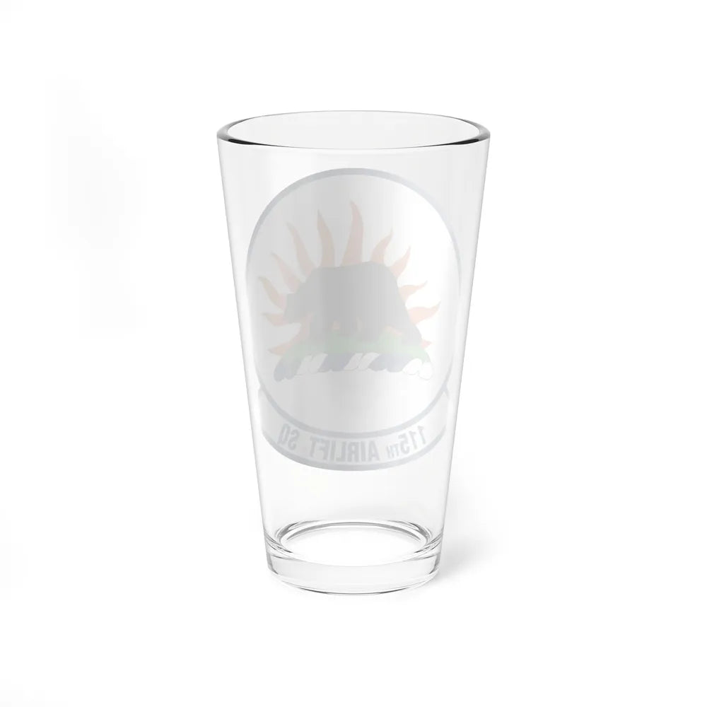 115 Airlift Squadron (U.S. Air Force) Pint Glass 16oz-Go Mug Yourself