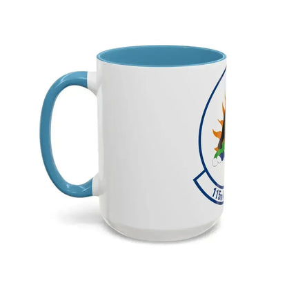 115 Airlift Squadron (U.S. Air Force) Accent Coffee Mug - Go Mug Yourself