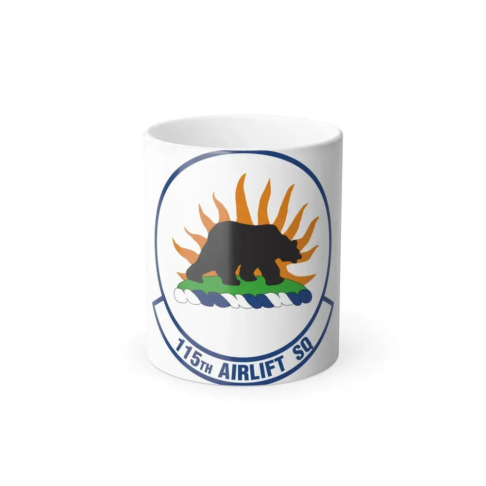 115 Airlift Squadron (U.S. Air Force) Color Changing Mug 11oz - Go Mug Yourself